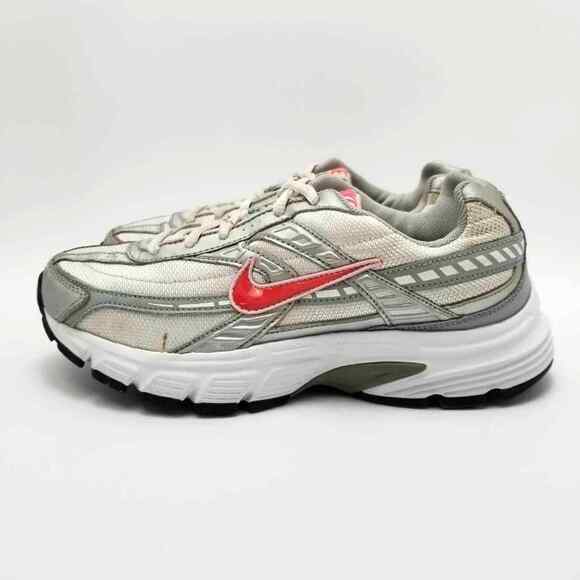 Nike Womens Initiator Running Shoes 394053-101 Size 7 Grey - Picture 2 of 12